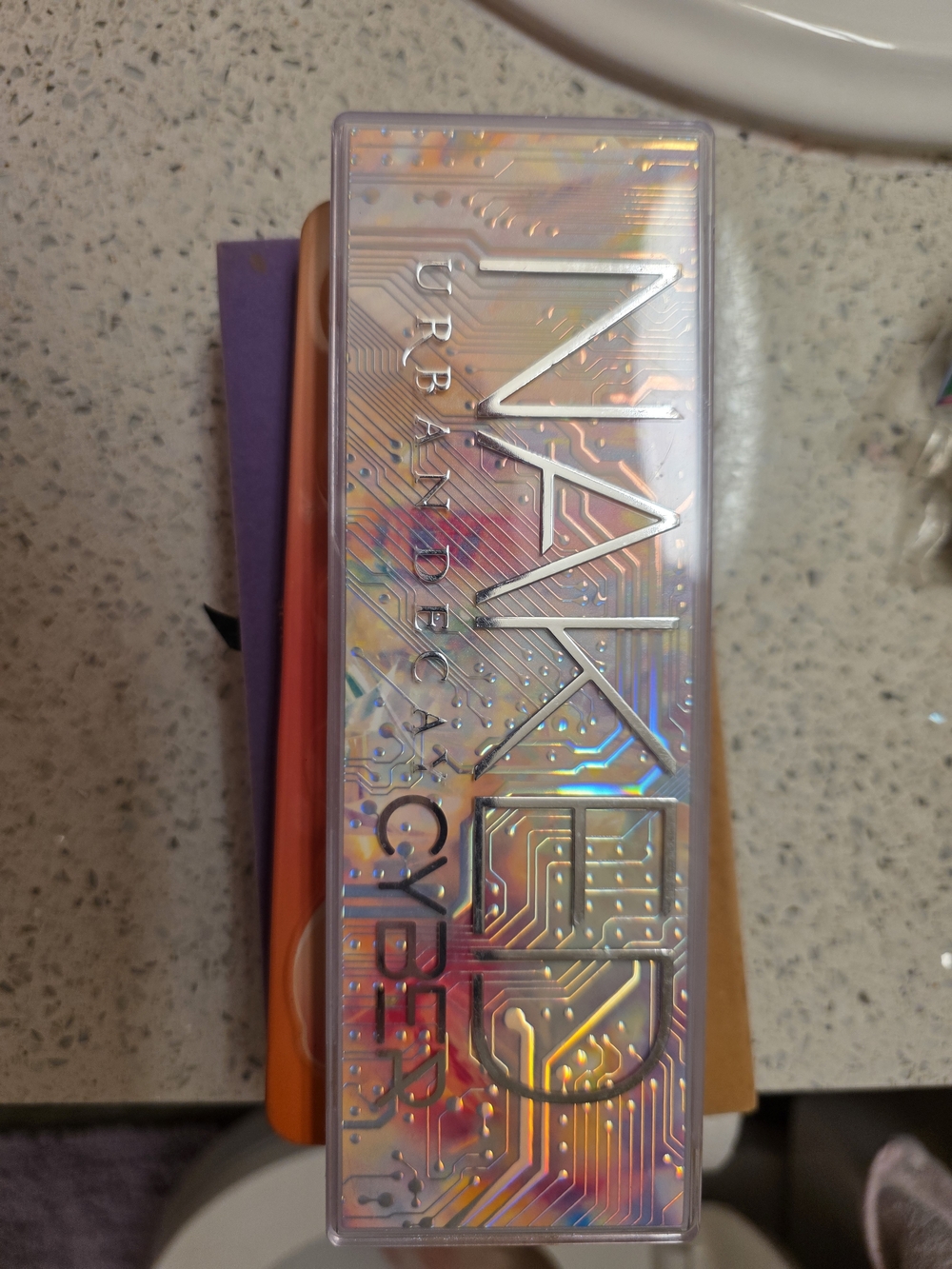 Urban Decay NAKED Cyber Holographic Palette - Pink Orange Purple Shift